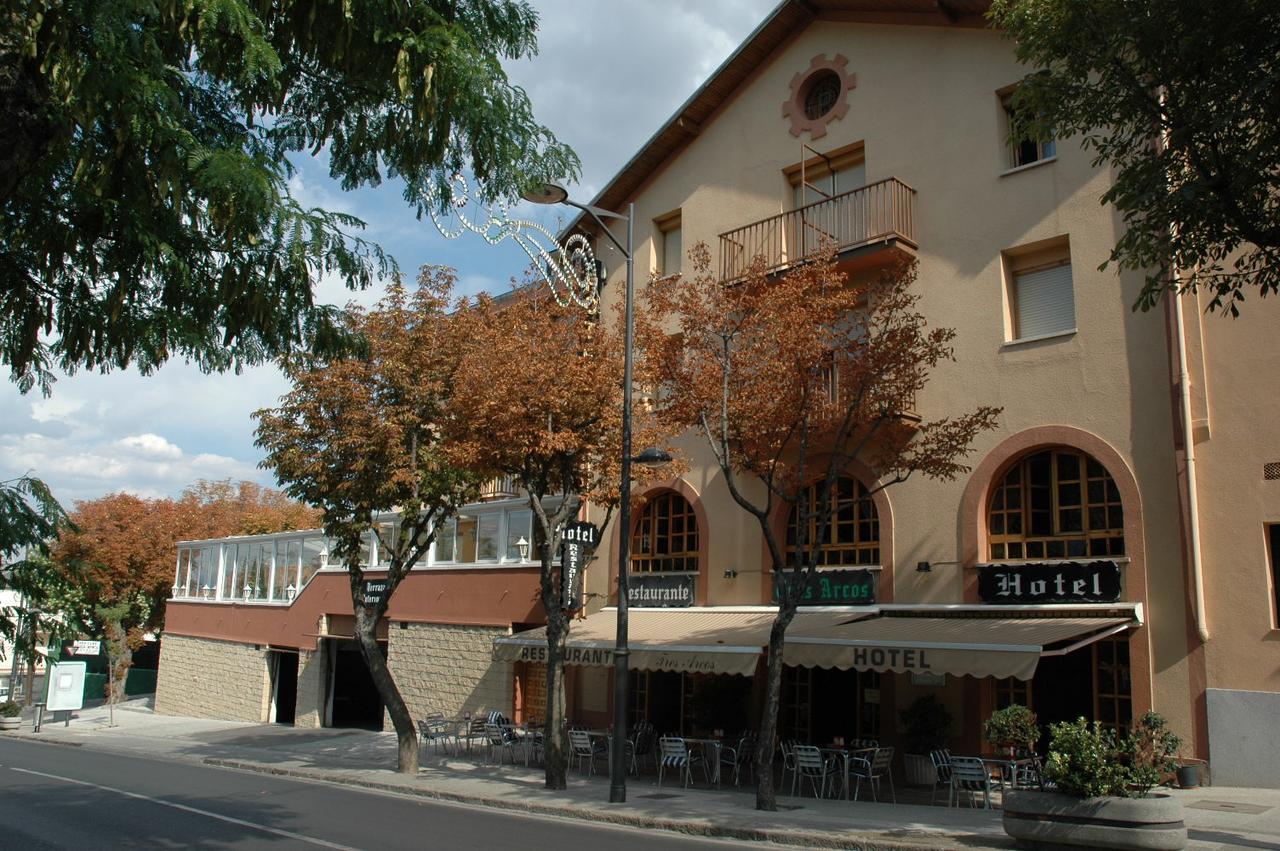 Hotel Tres Arcos San Lorenzo de El Escorial Dış mekan fotoğraf